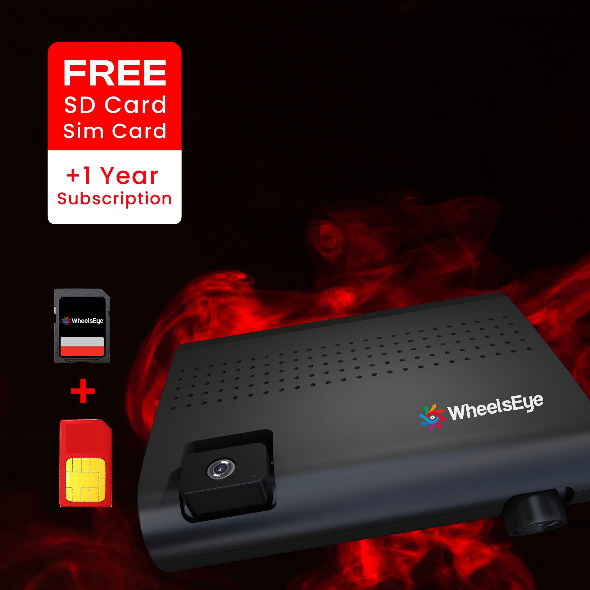 Smart Car Dashcam with SIM & GPS | Front Camera | Live Streaming, Real-Time Tracking | Low-Light Recording, G-Sensor Alerts | 128GB Expandable Storage